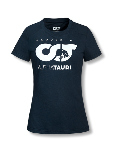 Scuderia AlphaTauri F1 Damen-Freizeit-T-Shirt blau