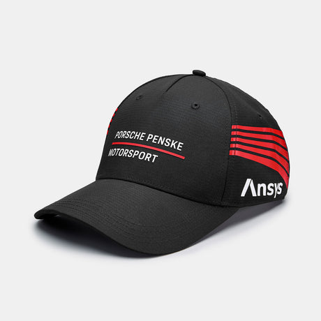 Porsche Motorsport Teamkappe Penske schwarz