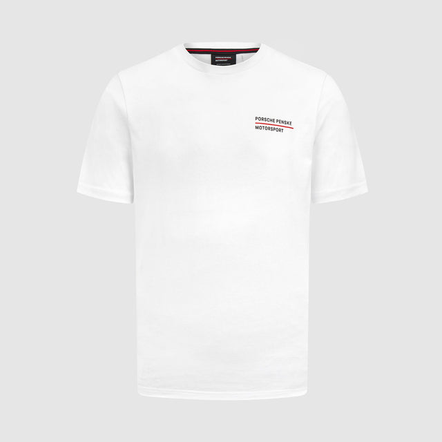 Porsche Motorsport Freizeit-T-Shirt Penske weiß