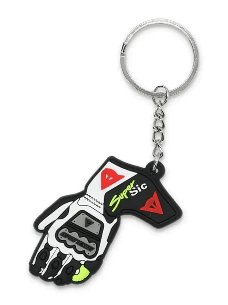 Marco Simoncelli Super Sic Glove Keyring
