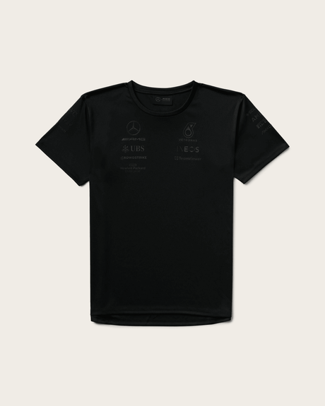 Mercedes AMG Petronas F1 women's AMG STEALTH team T-shirt black