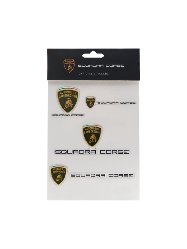 Lamborghini Squadra Corse Aufkleber-Set