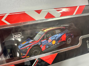 Modell IXO Hyundai i20 N WRC Rallye Finnland 2022 T. Neuville