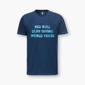 Red Bull Cliff Diving T-Shirt mit Logo blau