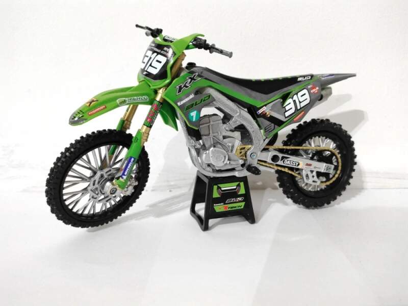 Motorradmodell Kawasaki KX450 Q. M. Prugnières