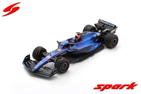 Modell Spark Williams F1 FW45 Alex Albon im Maßstab 1:18, GP Bahrain 2023