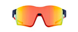 Red Bull Spect Sonnenbrille FUSE blau mit verspiegeltem braunem Glas