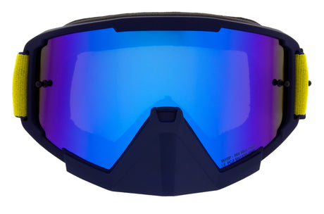 Red Bull Spect Motocrossbrille WHIP blau mit blauem Glas