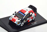 IXO Toyota Yaris WRC #33 Modell im Maßstab 1:43 – Rally Monza 2021, Evans/Martin