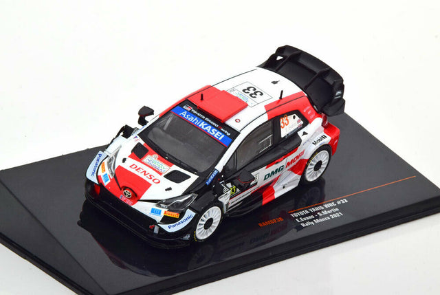 IXO Toyota Yaris WRC #33 Modell im Maßstab 1:43 – Rally Monza 2021, Evans/Martin