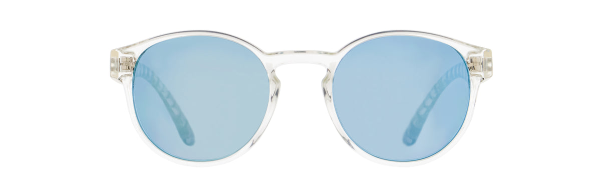 Red Bull Spect Sonnenbrille EDEN transparent mit blauen Gläsern