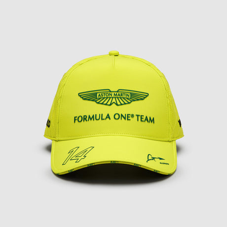 Aston Martin F1 Team Fernando Alonso Team Cap – Lime