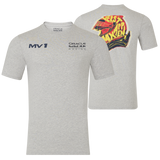 Max Verstappen T-shirt – Red Bull Racing F1 HELMET grey