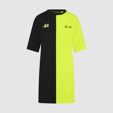 Lewis Hamilton women's casual dress – Mercedes AMG F1 neon