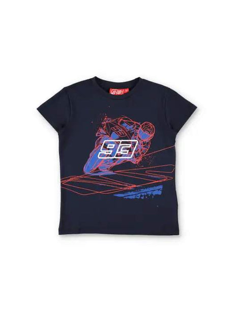 Marc Márquez Kinder-T-Shirt Motorbike dunkelblau – 10–11 Jahre