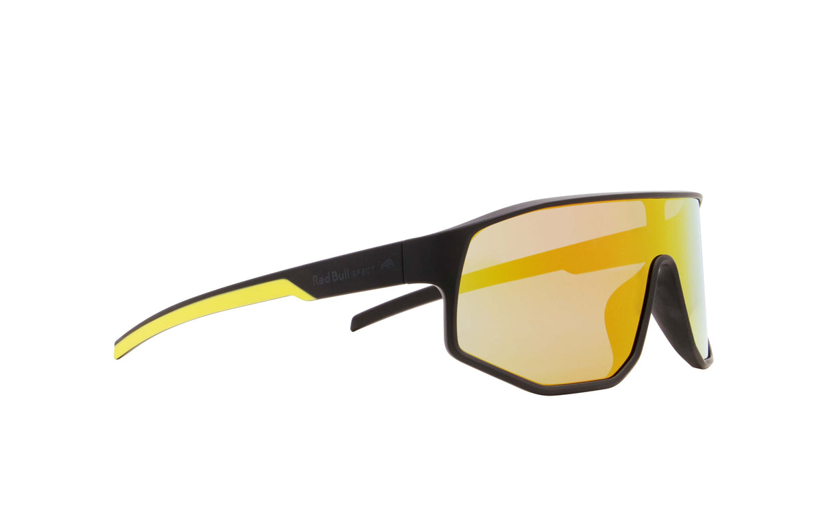 Red Bull Spect Sonnenbrille DASH schwarz mit blau-gelbem Glas