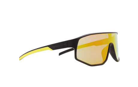 Red Bull Spect DASH sunglasses black with blue-yellow lens