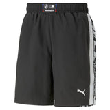 BMW men's sports shorts black with logo