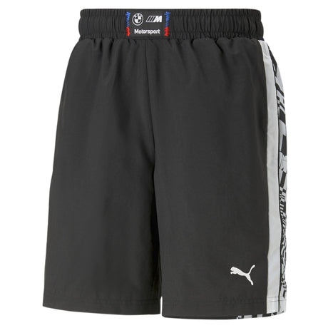 BMW Herren-Sportshorts schwarz mit Logo