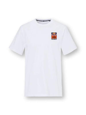 KTM Red Bull Racing Freizeit-T-Shirt mit Logo weiß