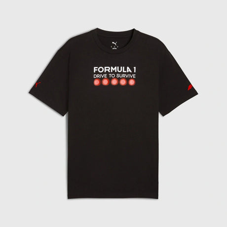 Puma F1 Drive to Survive Oversized T-Shirt – Black