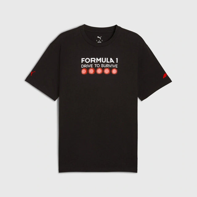 Puma F1 Drive to Survive Oversized T-Shirt – Black
