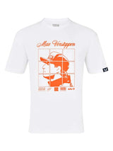 Oracle Red Bull Racing T-Shirt - Max Verstappen MV1 weiß