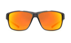 Red Bull Spect Sonnenbrille CHESS grau mit orangefarbenen Gläsern