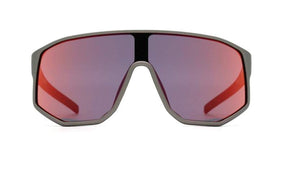 Red Bull Spect Sonnenbrille DASH grau mit purpurfarbenem Glas
