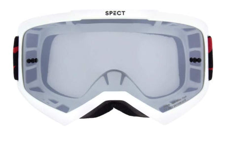 Red Bull Spect EVAN motocross goggles white with clear lens