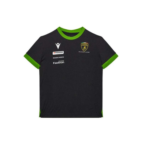 Lamborghini Squadra Corse Kinder-T-Shirt mit Sponsorenlogos – 9–12 Jahre