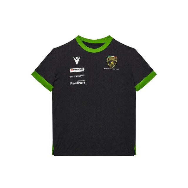 Lamborghini Squadra Corse Kinder-T-Shirt mit Sponsorenlogos – 9–12 Jahre