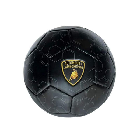 Lamborghini Fußball (Größe 5) schwarz mit Logo
