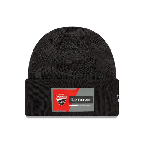 Ducati Corse winter beanie with logo black