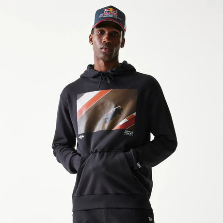 Oracle Red Bull Racing New Era Oversized Graphic Hoodie – Navy