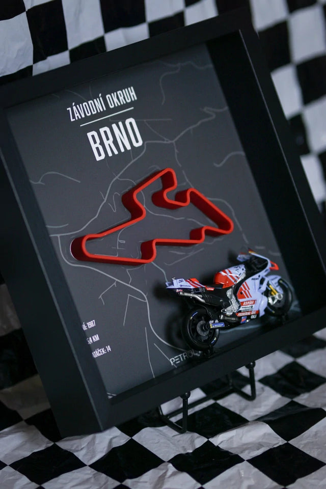 Petrol Art 3D-Bild – Marc Marquez, Brno