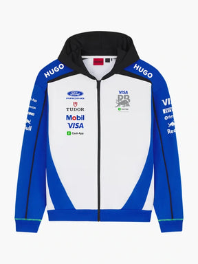 Visa Cash App Racing Bulls Team Zip-Hoodie mit Sponsorenlogos – Team Edition
