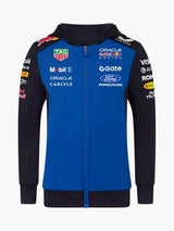 Oracle Red Bull Racing kids' zip-up sweatshirt with sponsor logos - team edition