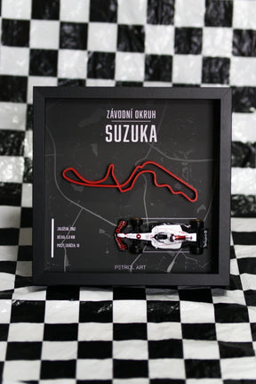 Petrol Art 3D Picture – Max Verstappen, Suzuka