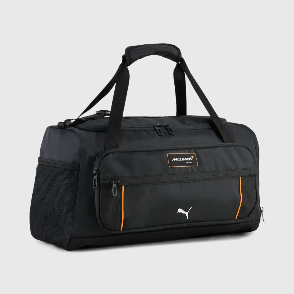 McLaren F1 Puma Sporttasche mit Logo – Schwarz