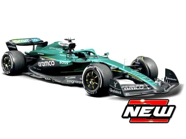 Modell Aston Martin F1 AMR25 BBurago #14 Fernando Alonso 2025