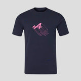 BWT Alpine F1 T-Shirt - GRAPHIC Edition dunkelblau