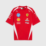 Scuderia Ferrari F1 T-Shirt mit Sponsorenlogos x Puma - DRIVERS Edition