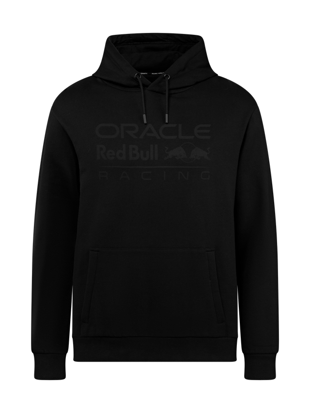 Oracle Red Bull Racing Hoodie TONAL Edition schwarz mit Logo
