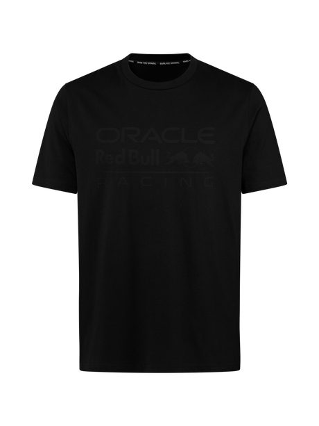 Oracle Red Bull Racing T-shirt, TONAL edition, black, with logo