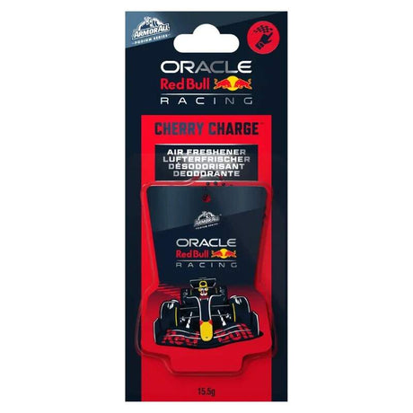 Red Bull Racing car air freshener - Armorall - hanging Formula 1 car, red