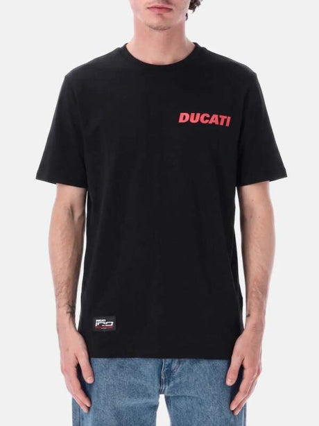 Herren-T-Shirt Ducati Corse schwarz - 100th years DUCATI Edition