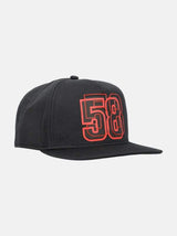 Marco Simoncelli 58 flat-brim cap