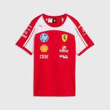 Damen-T-Shirt Scuderia Ferrari F1 x Puma mit Sponsorenlogos - Team Edition