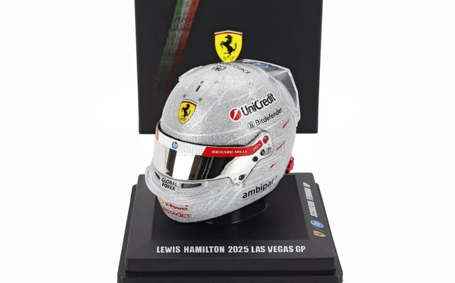 LookSmart Lewis Hamilton Helmet Model 1:5 – Las Vegas GP 2025